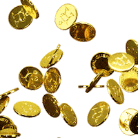 money coins Sticker by ROSALÍA