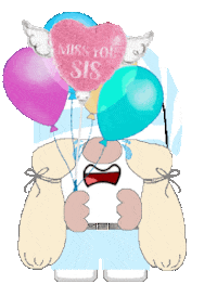 Missing You Pets Sticker