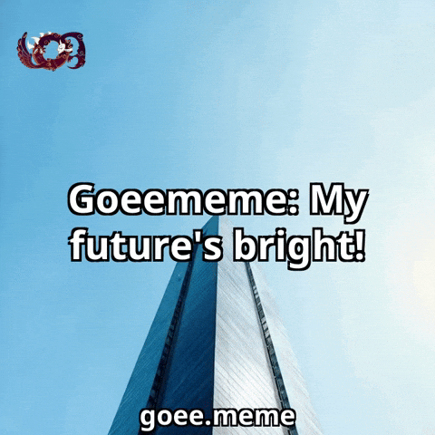 Wealth Skyscraper GIF by Goeememe