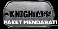 knightags knightags militarydogtags mendarat paketmendarat GIF