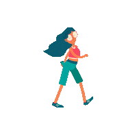 ImagePropellerStudios cool as a cucumber feeling groovy groovy walk Sticker