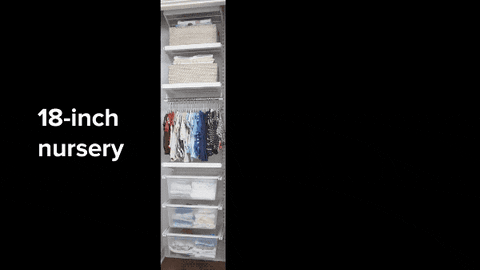 how to storage GIF by The Container Store