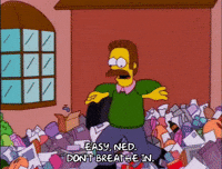 Season 9 Trash GIF by The Simpsons