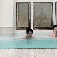 Pool Swimming GIF