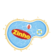 zinhooriginal verao piscina pao de alho paodealho Sticker