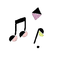 Beat Nodes Sticker by HUNKØN