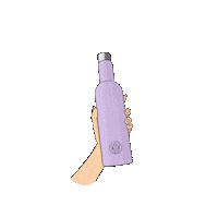 Cheers Lavender Sticker by Partner in Wine