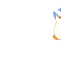 Running Away Catch Me Sticker by Pudgy Penguins