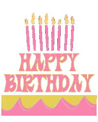 Celebrate Happy Birthday Sticker by Alexandra Five