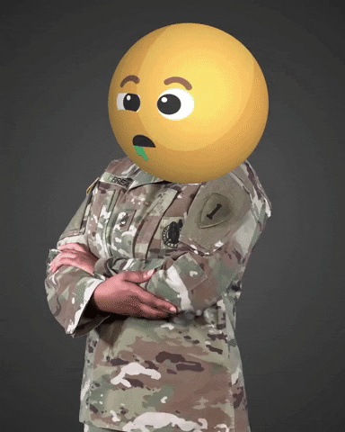 Vomiting I Feel Sick GIF by U.S. Army