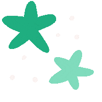 Plant-Based Stars Sticker by Mia & Ben