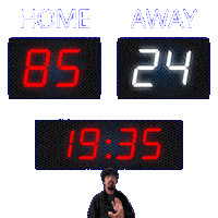 24 Away Sticker