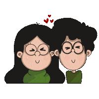 Sinuneal kiss kissing love kiss nuneal Sticker