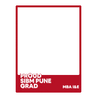 Graduation Grad Sticker by SIBM Pune