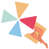 summer omg Sticker by CAUSEBOX