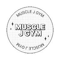 musclejgym gym muscle 머슬제이 머슬제이짐 Sticker
