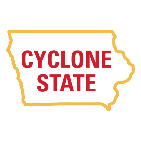 Iowa State Cyclones Sticker by Iowa State University Office of Admissions