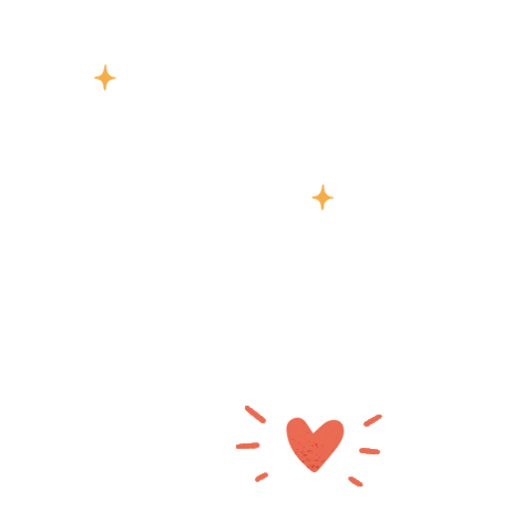 Sterne Love Sticker by KleinerSpatzWesterstetten