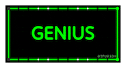Neon Quality Sticker
