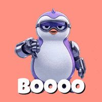 No Way Thumbs Down GIF by Mecha Pengu