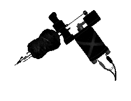 Inkvisiblemoon tattoo tattoo artist new tattoo tattoo machine Sticker