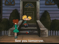 hey arnold nicksplat GIF