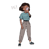 Border Mirrorselfie Sticker