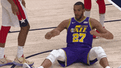 rudy gobert flex GIF by Utah Jazz