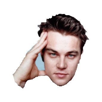 leonardo dicaprio STICKER by imoji