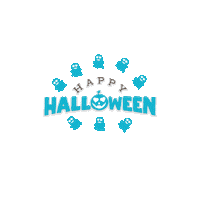 Halloween Ghost Sticker by Keto-Mojo