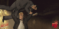 angry fight GIF by Archer