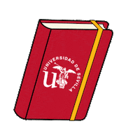 university libro Sticker by Universidad de Sevilla