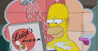 homer simpson pizza GIF