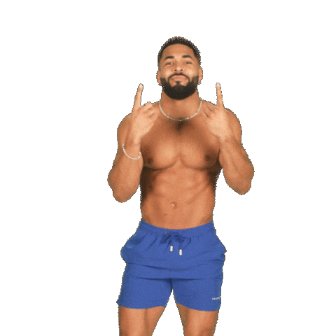 Johnny Pointing Up Sticker by Peacock