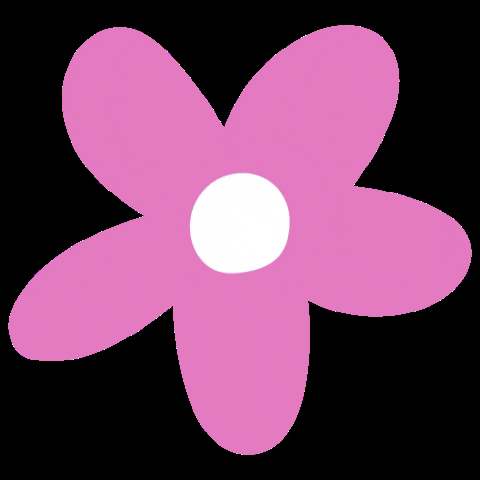 thistothatmx giphygifmaker pink blue flower GIF