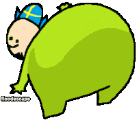 Animation Friend Sticker