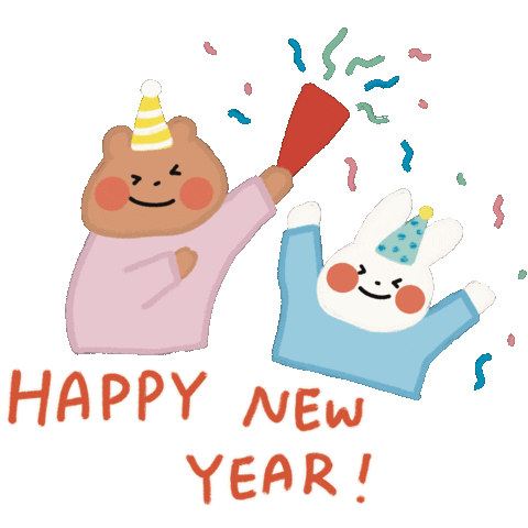 Bear Celebrate Sticker