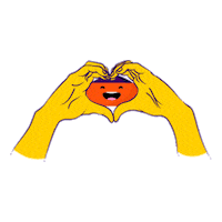 heart love Sticker by Frooty Açaí
