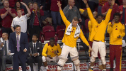 celebration bench GIF by CyclonesTV