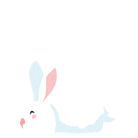 Sleep Bunny Sticker