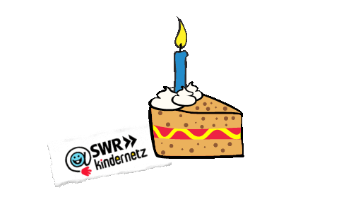 Happy Birthday Party Sticker by SWR Kindernetz