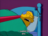 season 9 sleeping GIF