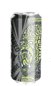 Plant Based Summer Sticker by GorillaHemp