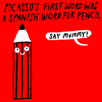 pablo picasso omg GIF by Learn Something Every Day