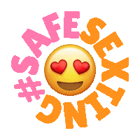 Emoji Sticker by #safesexting