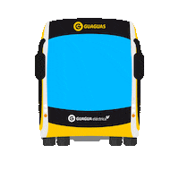 GuaguasMunicipales eco canarias amarillo gc Sticker