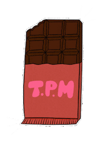 Chocolate Eating Sticker