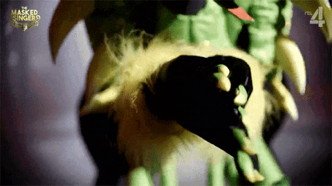 Fremantle giphyupload dancing costume the masked singer GIF