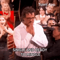 Single And Ready To Mingle Pedro Pascal GIF by Taimi