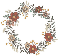 Flower Power Wedding Sticker by zartmintdesign